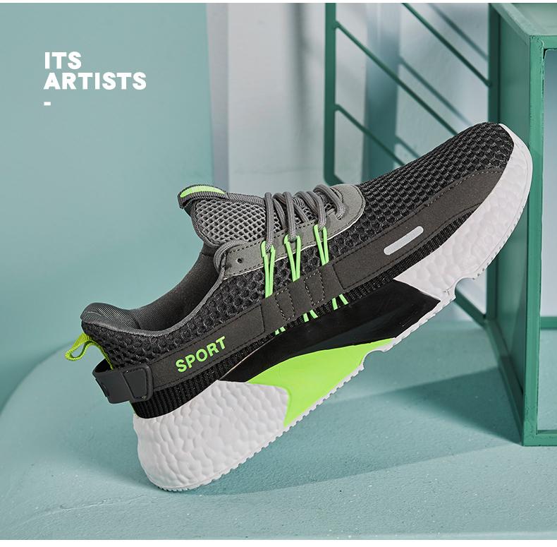 Zapatillas deportivas transpirables y antideslizantes para hombre y mujer, ¡con un 50 % de descuento!