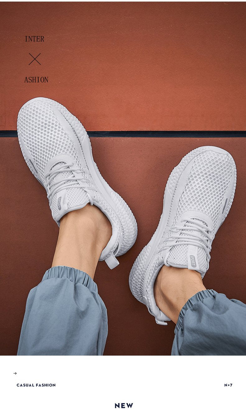 Zapatillas deportivas transpirables y antideslizantes para hombre y mujer, ¡con un 50 % de descuento!