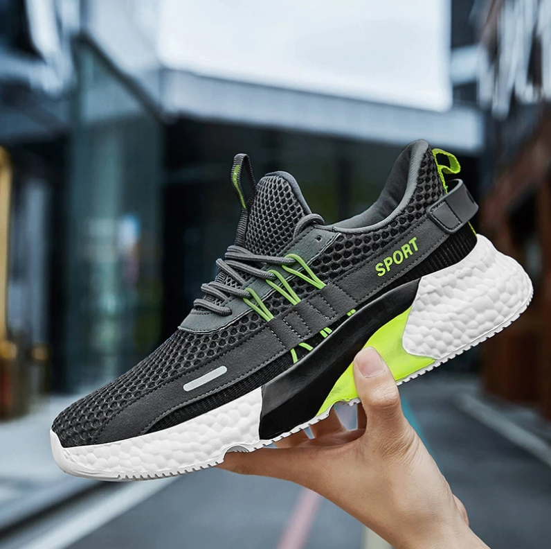 Zapatillas deportivas transpirables y antideslizantes para hombre y mujer, ¡con un 50 % de descuento!