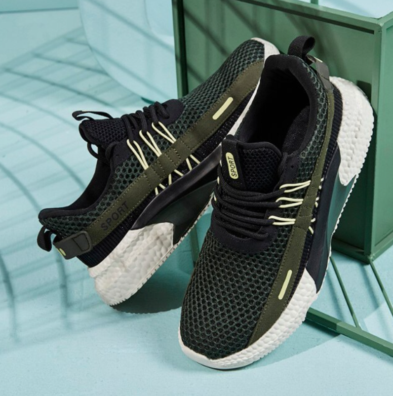 Zapatillas deportivas transpirables y antideslizantes para hombre y mujer, ¡con un 50 % de descuento!