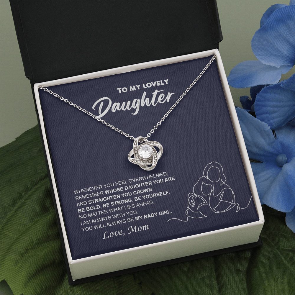 Regalo para hija | Collar con nudo de amor