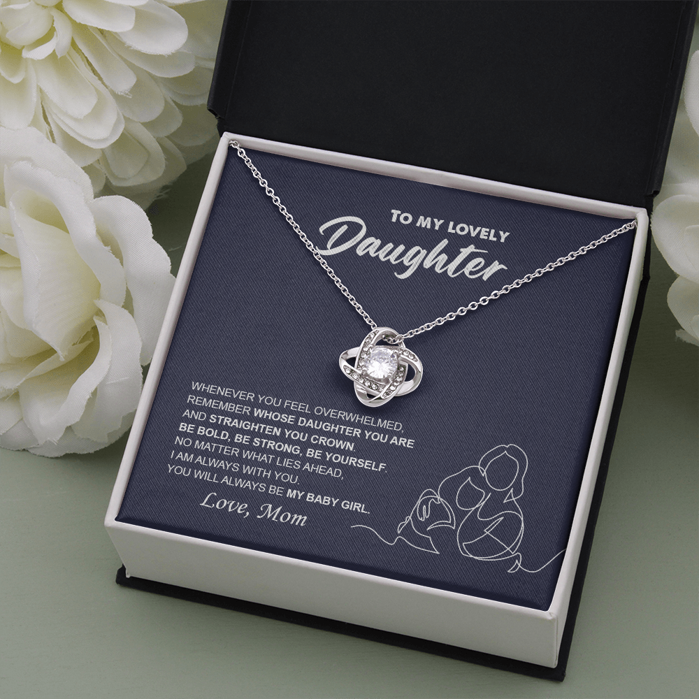 Regalo para hija | Collar con nudo de amor