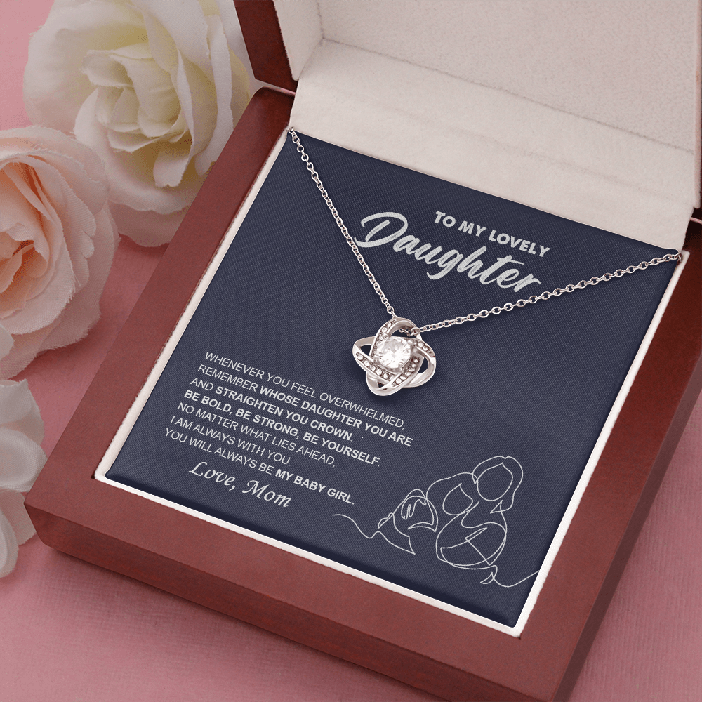 Regalo para hija | Collar con nudo de amor