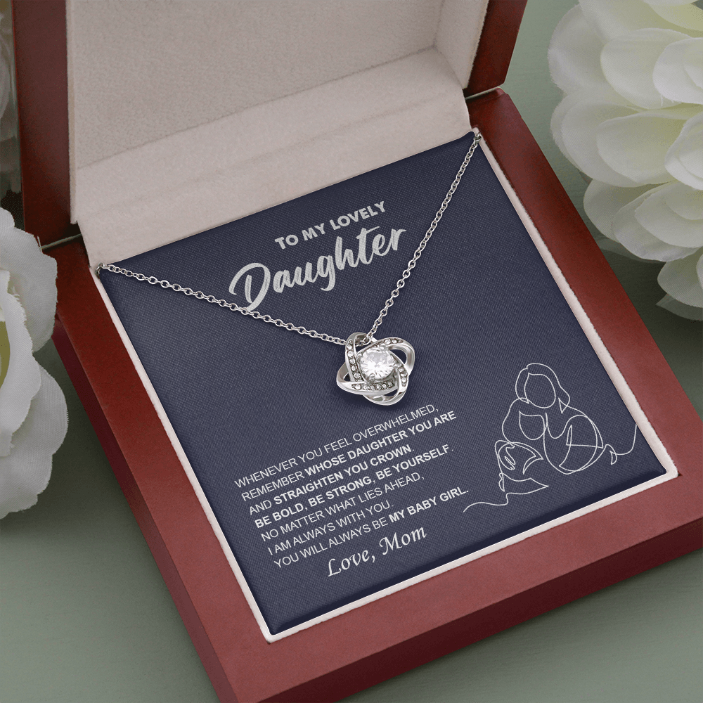 Regalo para hija | Collar con nudo de amor