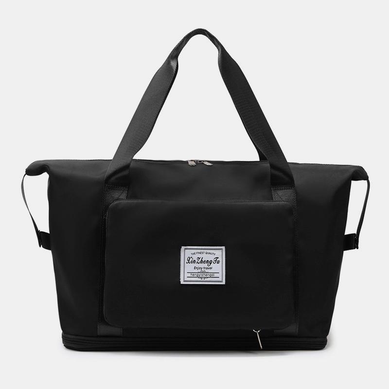 Bolso de compras plegable impermeable de gran capacidad, bolso de viaje