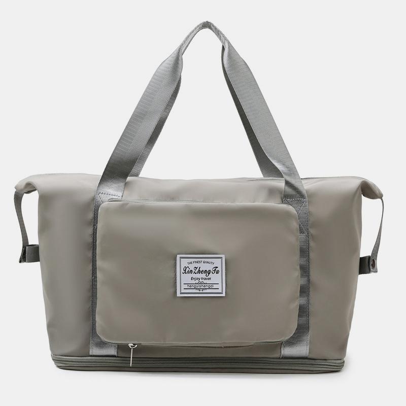 Bolso de compras plegable impermeable de gran capacidad, bolso de viaje