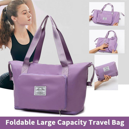 Bolso de compras plegable impermeable de gran capacidad, bolso de viaje