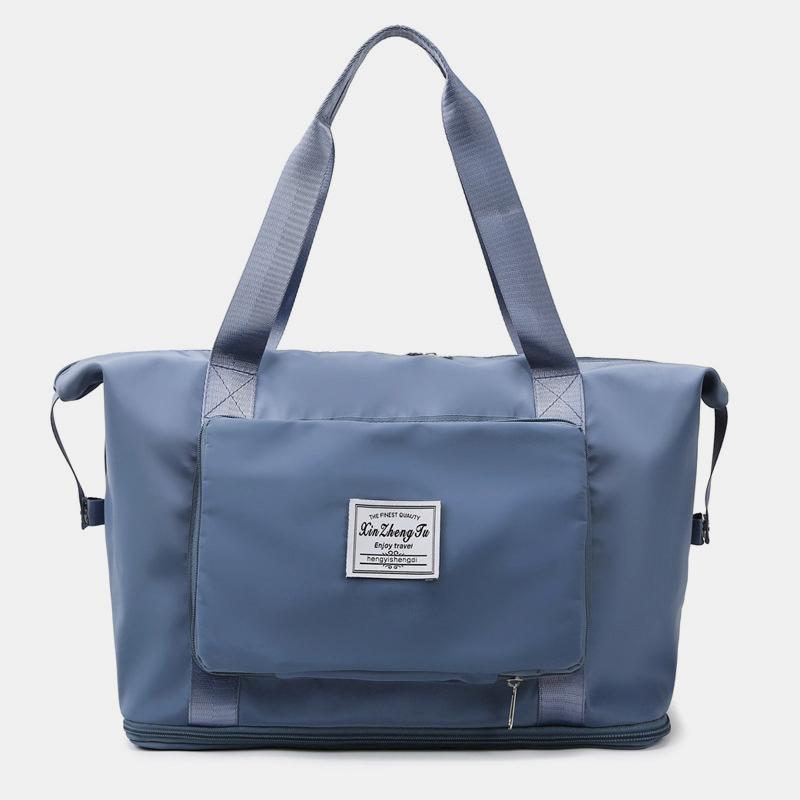 Bolso de compras plegable impermeable de gran capacidad, bolso de viaje