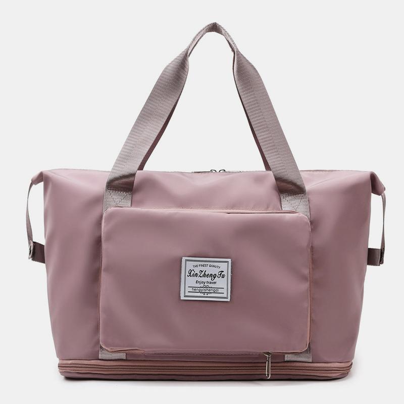 Bolso de compras plegable impermeable de gran capacidad, bolso de viaje