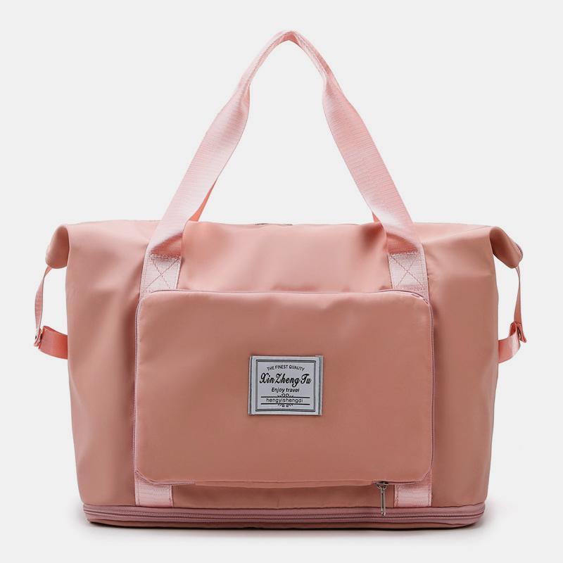 Bolso de compras plegable impermeable de gran capacidad, bolso de viaje