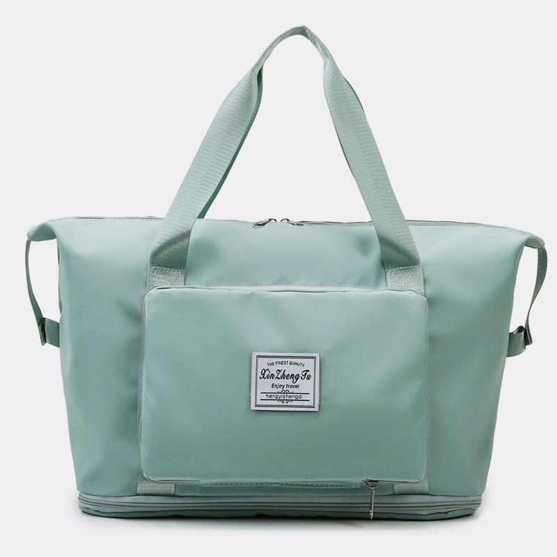 Bolso de compras plegable impermeable de gran capacidad, bolso de viaje