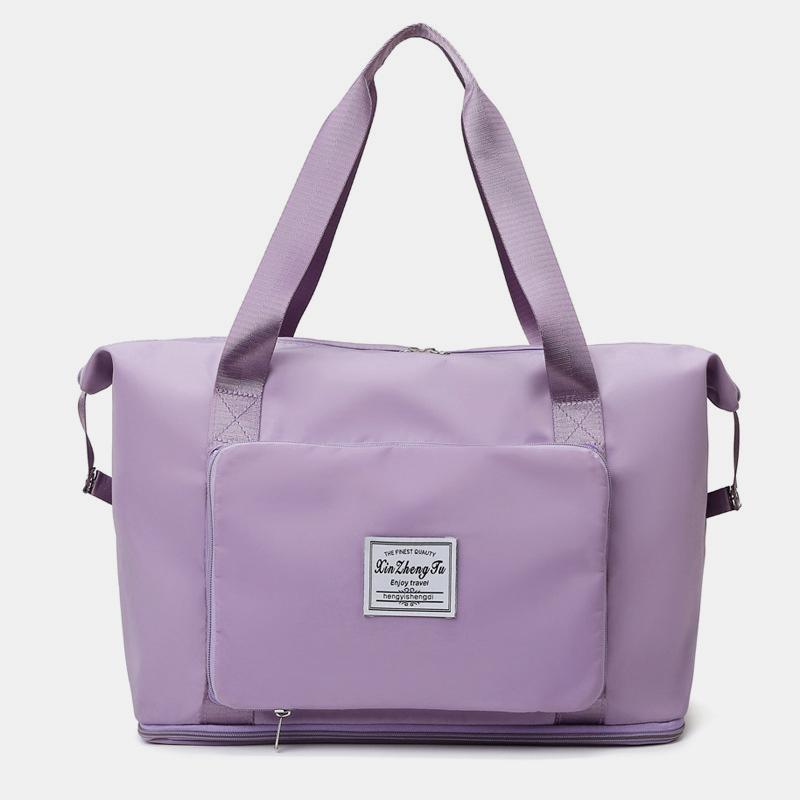 Bolso de compras plegable impermeable de gran capacidad, bolso de viaje