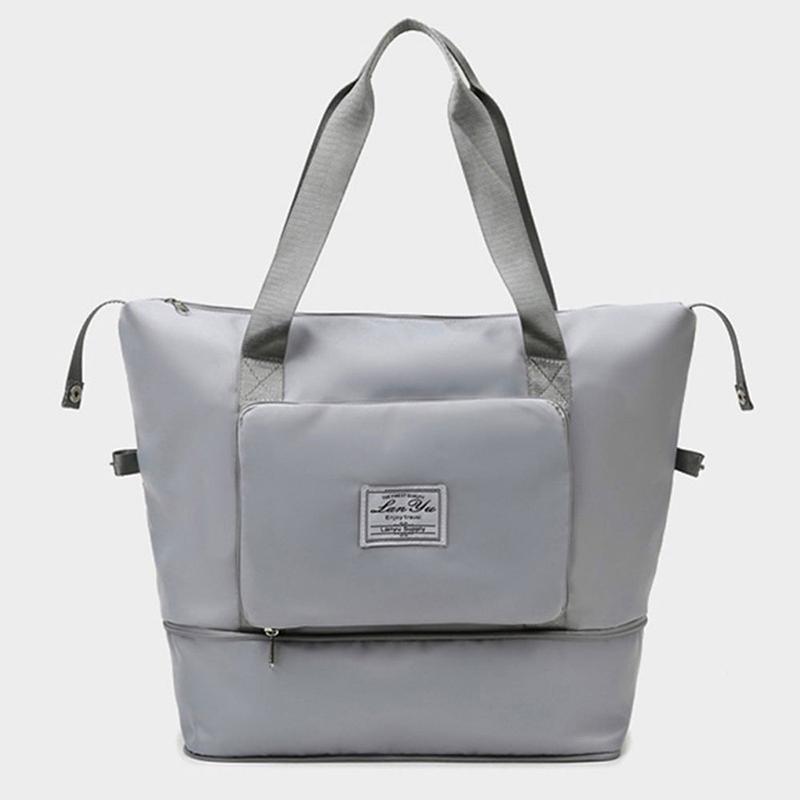 Bolso de compras plegable impermeable de gran capacidad, bolso de viaje