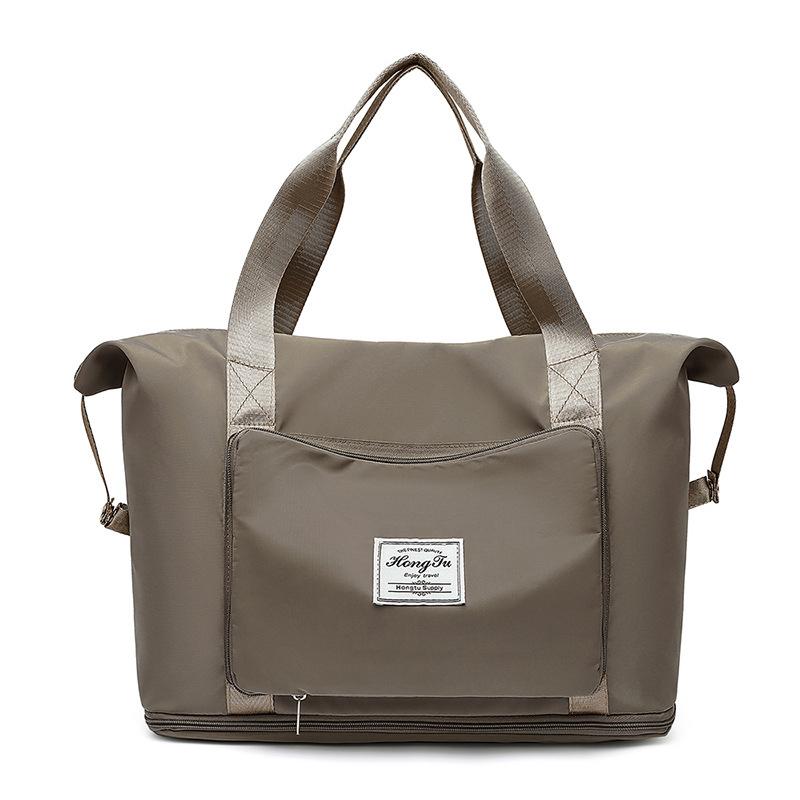 Bolso de compras plegable impermeable de gran capacidad, bolso de viaje