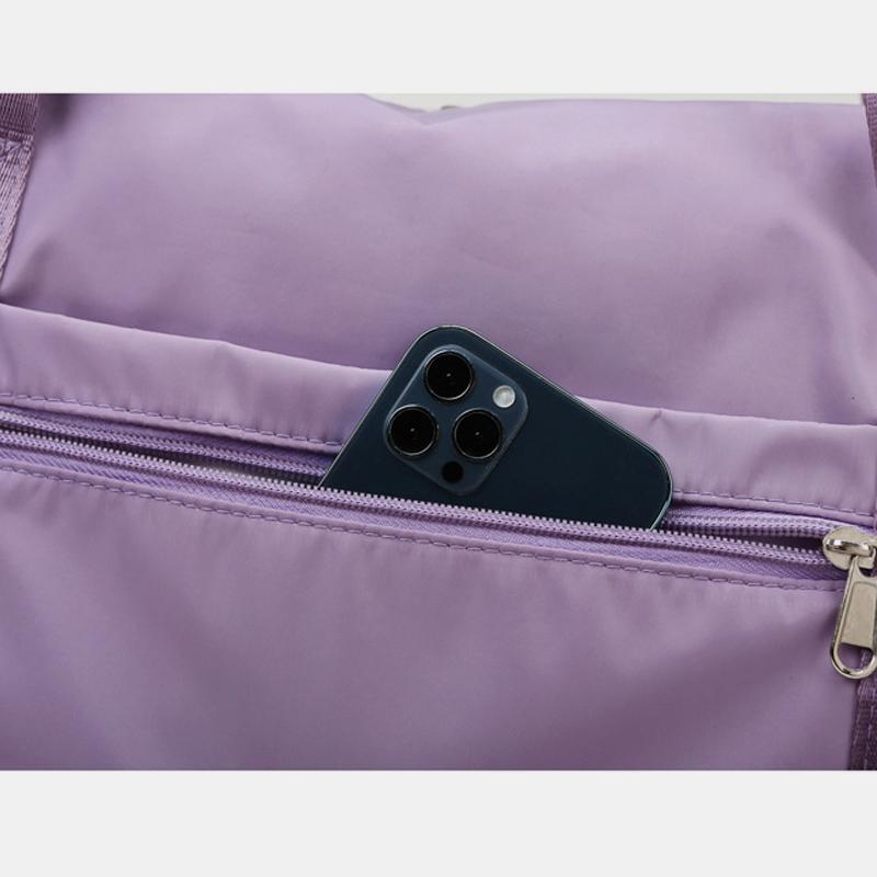 Bolso de compras plegable impermeable de gran capacidad, bolso de viaje