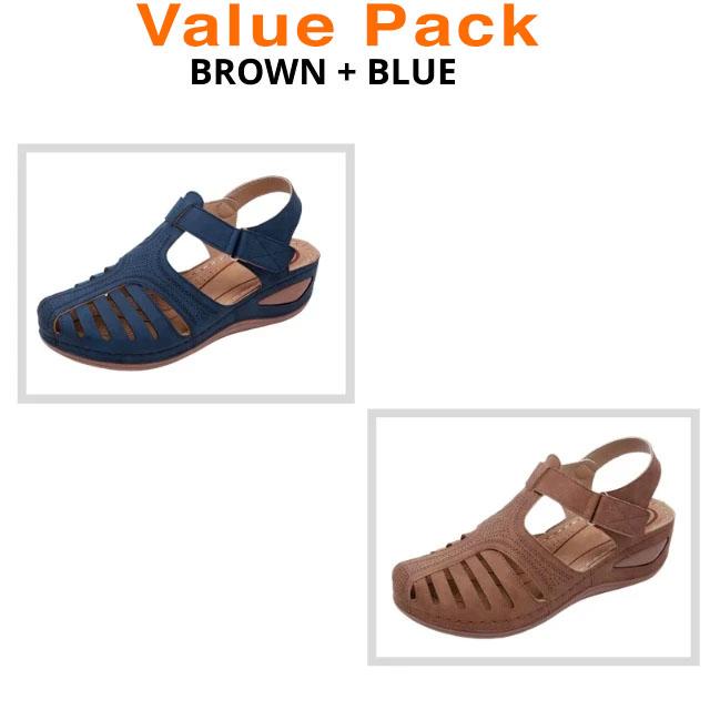 Sandalias ortopédicas de punta abierta para mujer BunionWell™