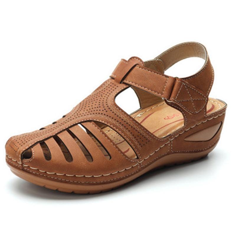 Sandalias ortopédicas de punta abierta para mujer BunionWell™ 