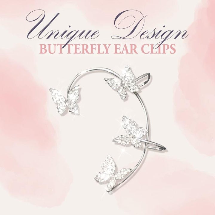 Butterfly Ear Clips [Limited time offer: Buy 2 Save More 15%]