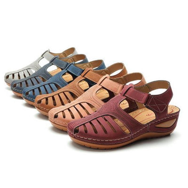Sandalias ortopédicas de punta abierta para mujer BunionWell™ 