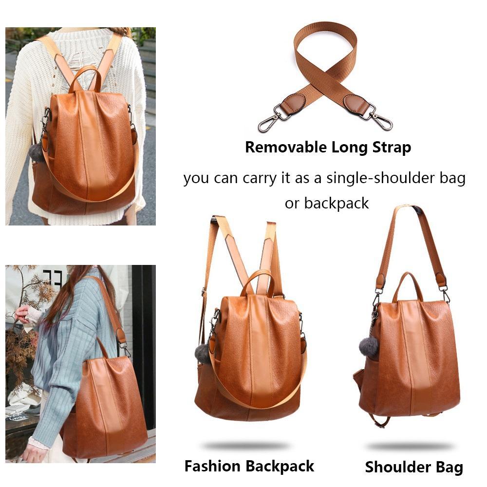 Mochila impermeable antirrobo de moda con gran capacidad 