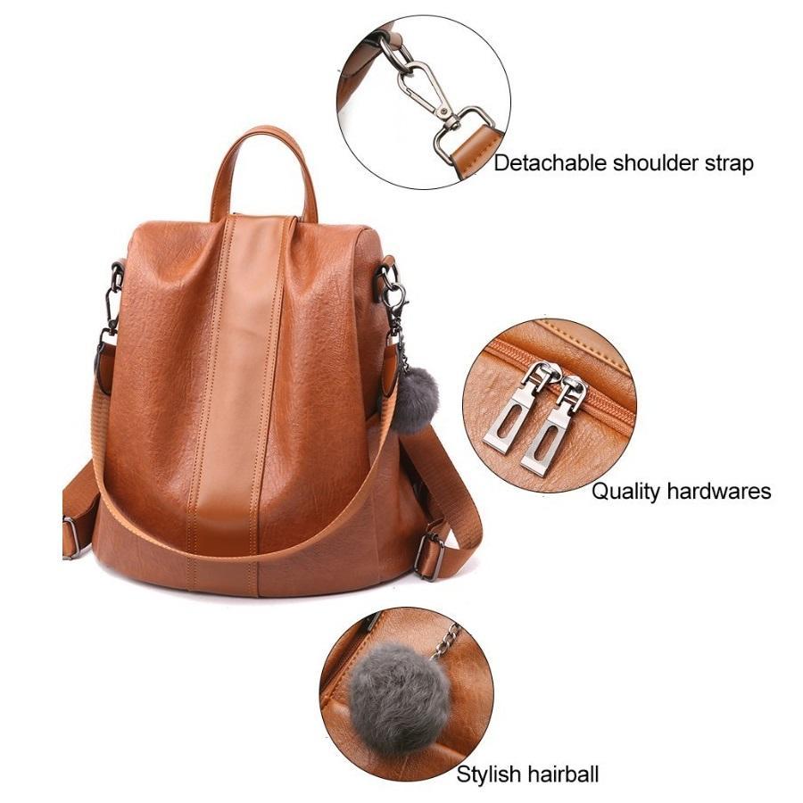 Mochila impermeable antirrobo de moda con gran capacidad 