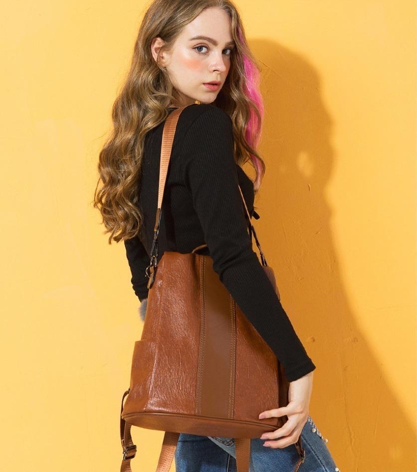 Mochila impermeable antirrobo de moda con gran capacidad 