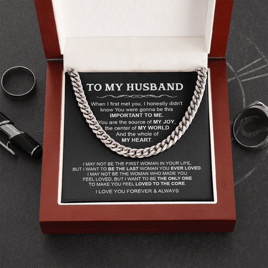 Gift For Husband - The Last - Cuban Link
